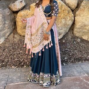Indian chaniya choli, Lengha, designer choli